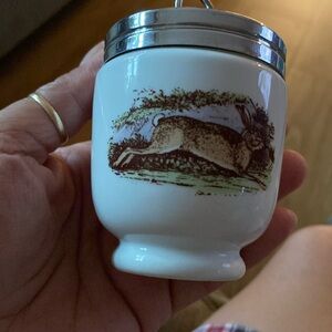 Egg coddler,  vintage